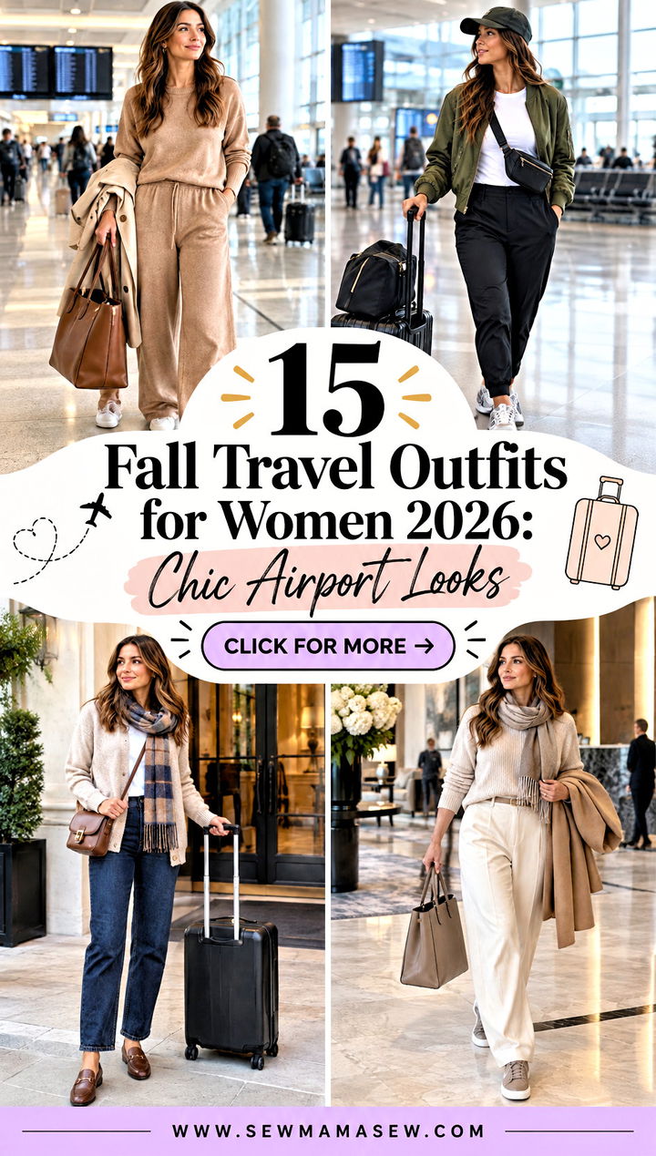 15 Fall Travel Outfits for Women 2026 Chic Airport Looks - 15 Fall Travel Outfits for Women 2026: Chic Airport Looks