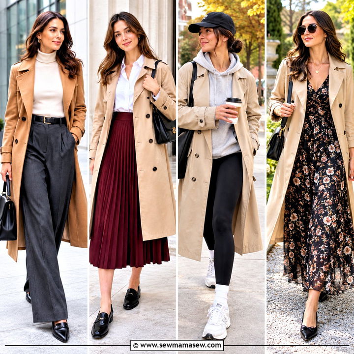 15 Fall Trenchcoat Outfit Ideas for Chic Everyday Layers