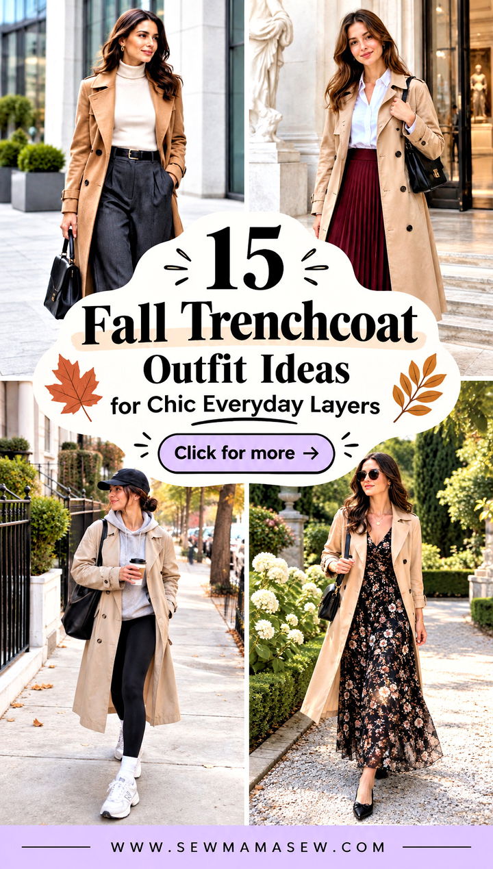 15 Fall Trenchcoat Outfit Ideas for Chic Everyday Layers - 15 Fall Trenchcoat Outfit Ideas for Chic Everyday Layers
