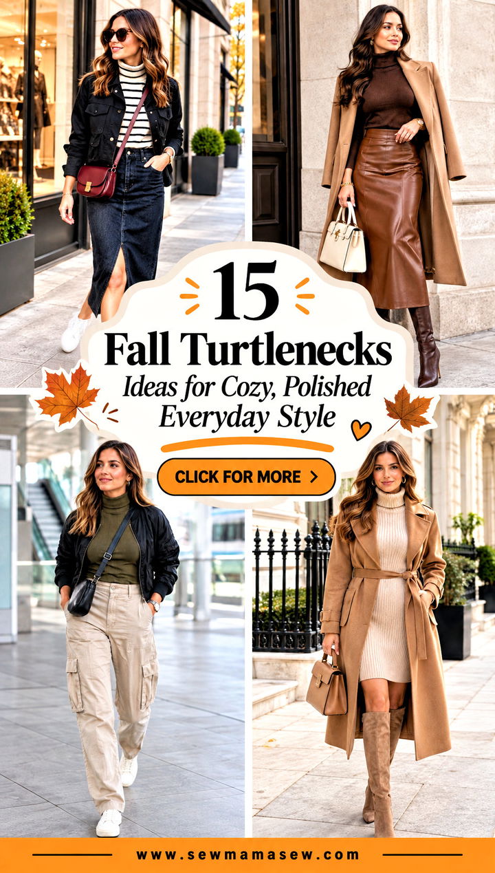 15 Fall Turtlenecks Ideas for Cozy Polished Everyday Style - 15 Fall Turtlenecks Ideas for Cozy, Polished Everyday Style