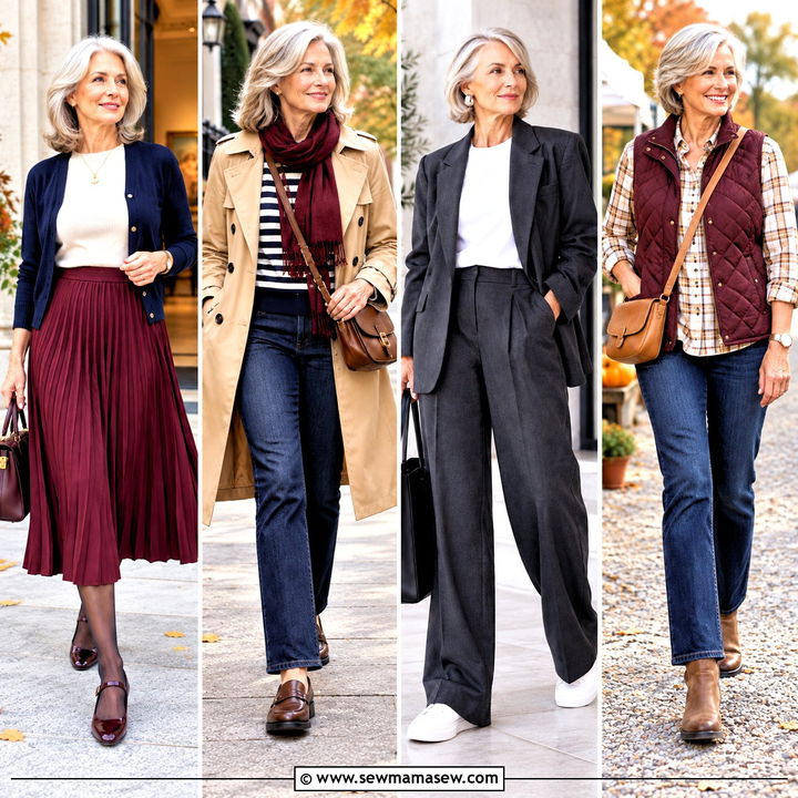 15 Fall Wardrobe 2026 Over 60 Ideas for Chic Daily Dressing