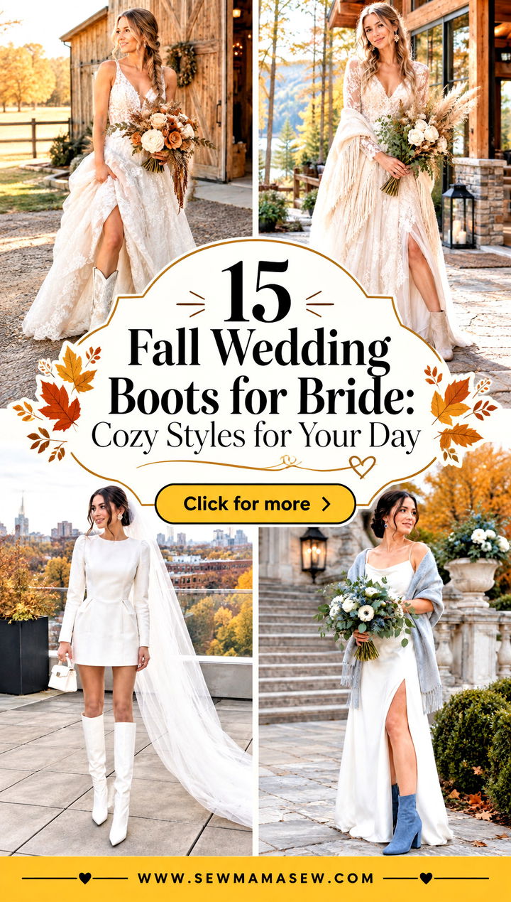 15 Fall Wedding Boots for Bride Cozy Styles for Your Day - 15 Fall Wedding Boots for Bride: Cozy Styles for Your Day