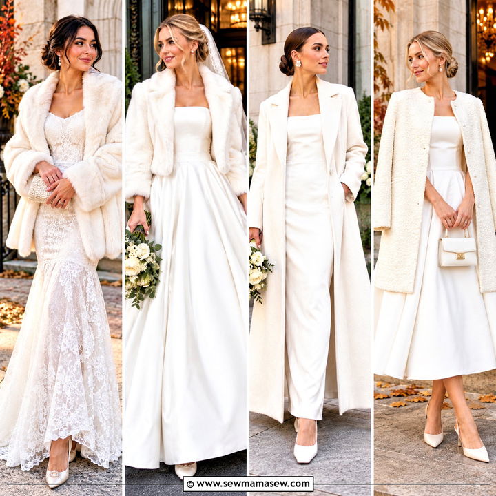 15 Fall Wedding Coats for Brides: Cozy, Elegant Layering