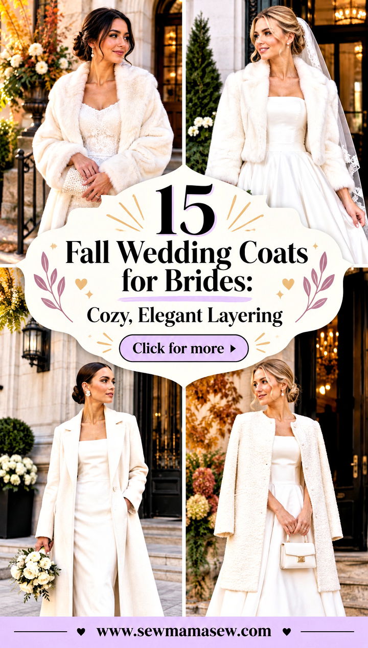15 Fall Wedding Coats for Brides Cozy Elegant Layering - 15 Fall Wedding Coats for Brides: Cozy, Elegant Layering