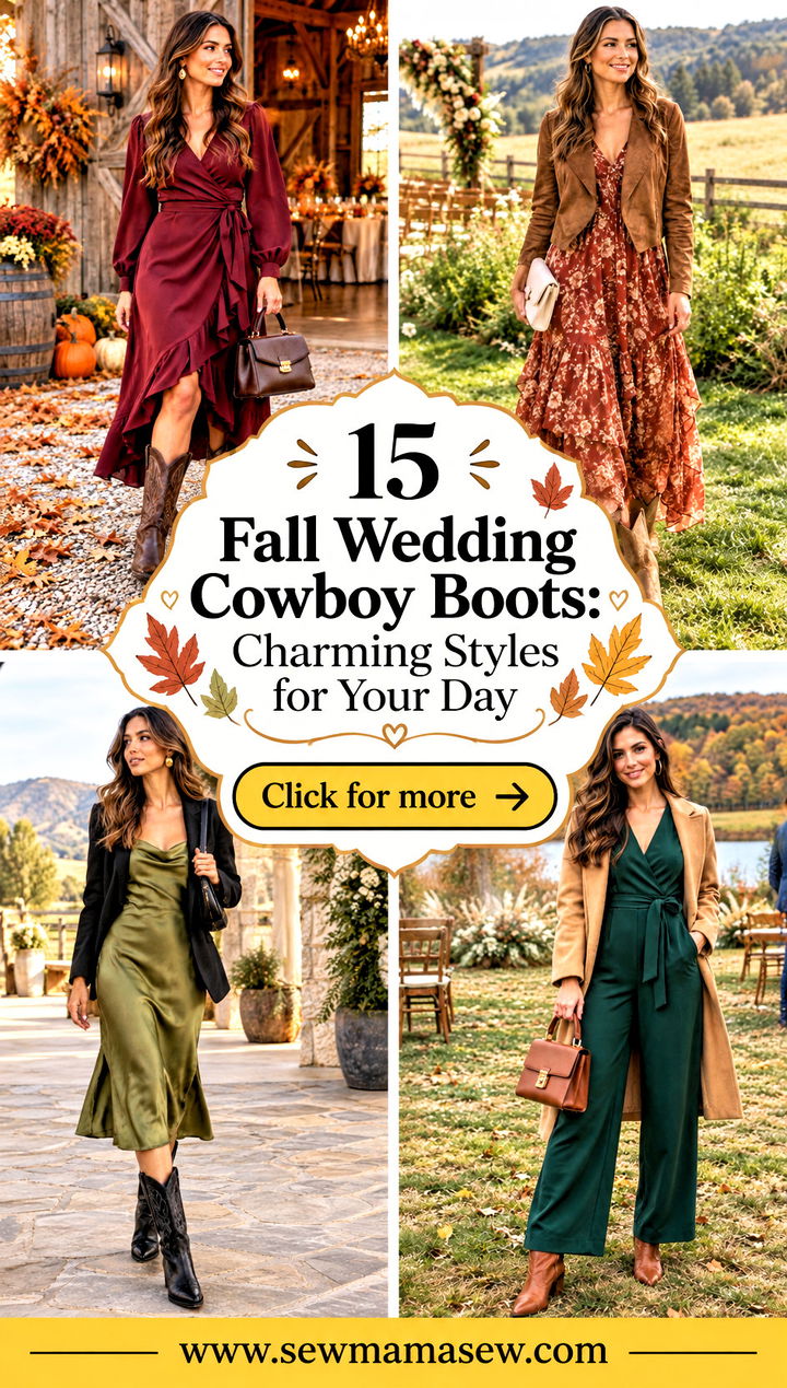 15 Fall Wedding Cowboy Boots Charming Styles for Your Day - 15 Fall Wedding Cowboy Boots: Charming Styles for Your Day