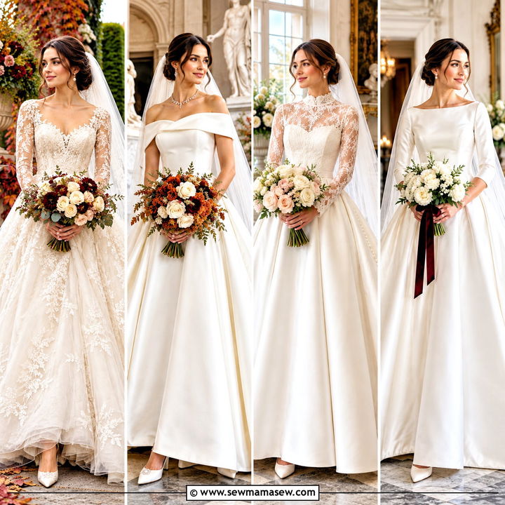 15 Fall Wedding Dress Ballgown Ideas: Dreamy Bridal Looks