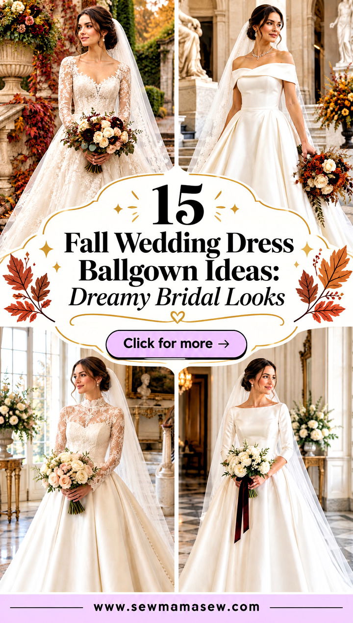 15 Fall Wedding Dress Ballgown Ideas Dreamy Bridal Looks - 15 Fall Wedding Dress Ballgown Ideas: Dreamy Bridal Looks
