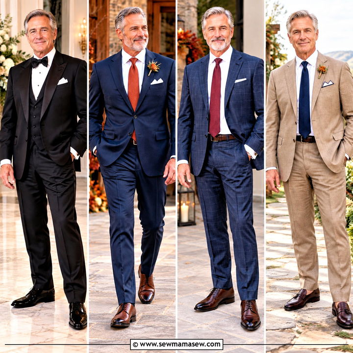 15 Fall Wedding Father Of The Bride Outfit Ideas: Cozy Style
