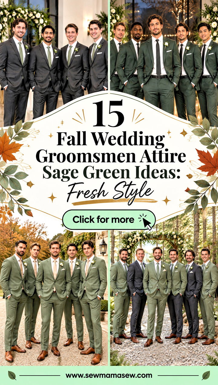 15 Fall Wedding Groomsmen Attire Sage Green Ideas Fresh Style - 15 Fall Wedding Groomsmen Attire Sage Green Ideas: Fresh Style