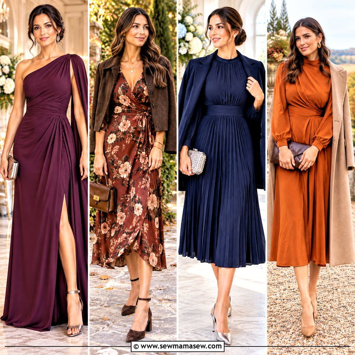 15 Fall Wedding Guest Attire Ideas for Women Chic Layers