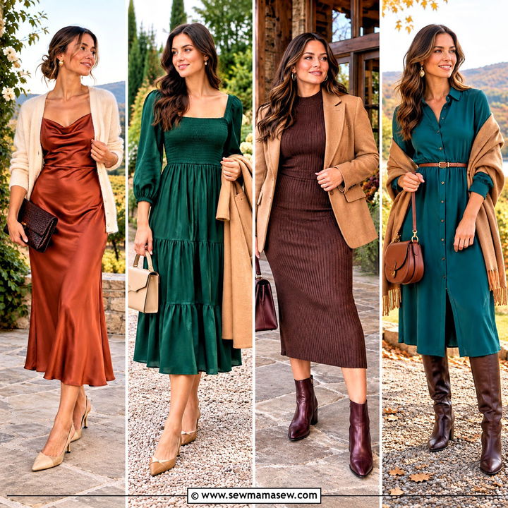 15 Fall Wedding Guest Dress Casual Outdoor Ideas: Cozy Chic