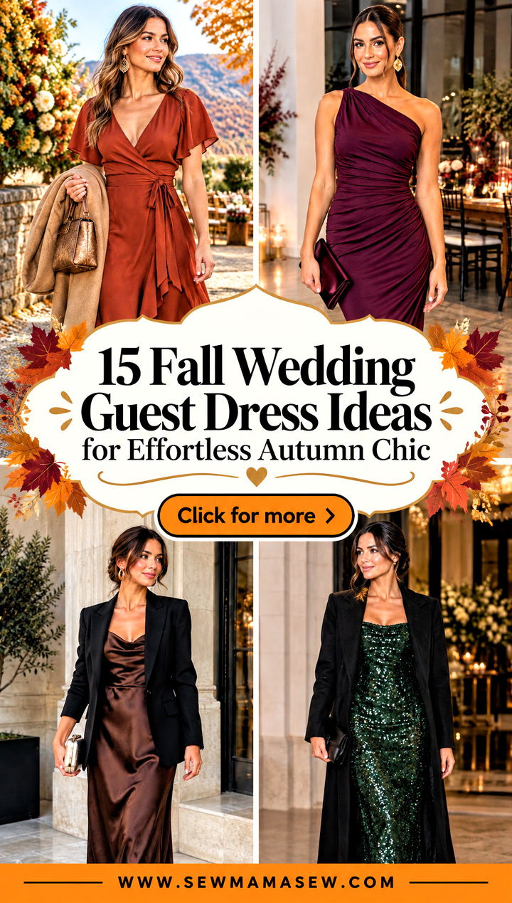 15 Fall Wedding Guest Dress Ideas for Effortless Autumn Chic - 15 Fall Wedding Guest Dress Ideas for Effortless Autumn Chic