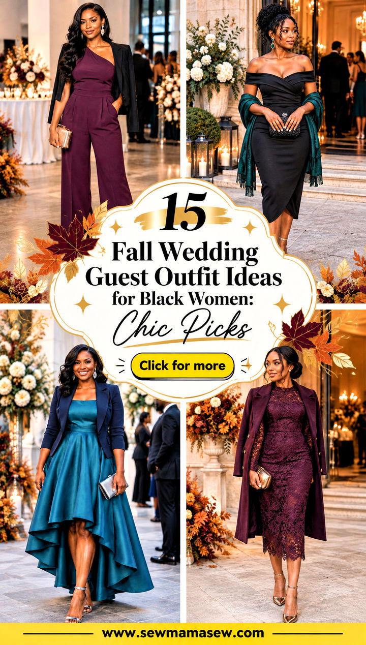 15 Fall Wedding Guest Outfit Ideas for Black Women Chic Picks - 15 Fall Wedding Guest Outfit Ideas for Black Women: Chic Picks