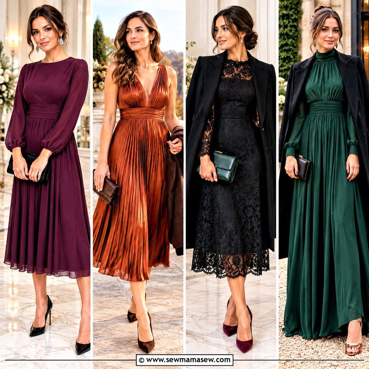 15 Fall Wedding Guests Outfits: Chic Looks for Autumn RSVPs