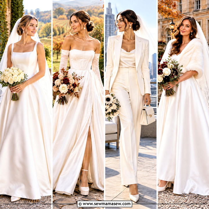 15 Fall Wedding Looks Bride: Romantic Styles for Crisp Days