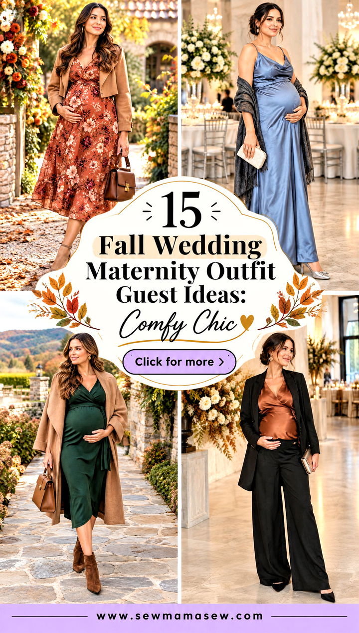 15 Fall Wedding Maternity Outfit Guest Ideas Comfy Chic - 15 Fall Wedding Maternity Outfit Guest Ideas: Comfy Chic