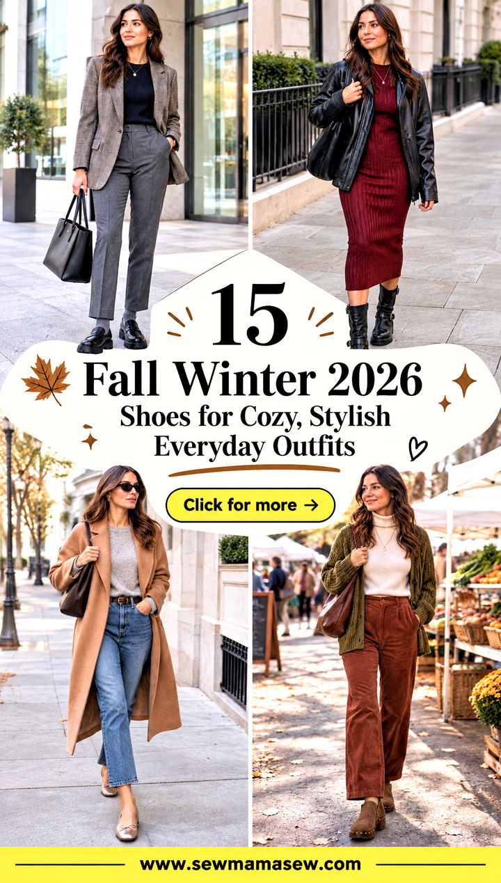 15 Fall Winter 2026 Shoes for Cozy Stylish Everyday Outfits - 15 Fall Winter 2026 Shoes for Cozy, Stylish Everyday Outfits