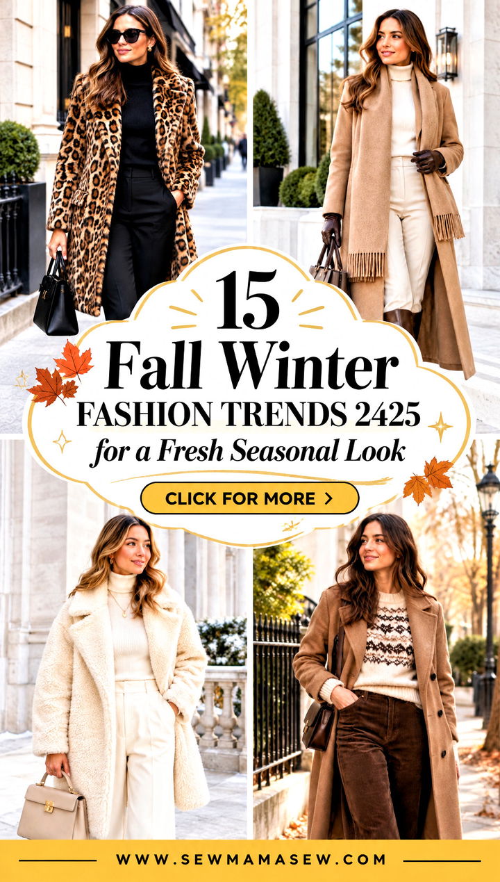 15 Fall Winter Fashion Trends 2425 for a Fresh Seasonal Look - 15 Fall Winter Fashion Trends 2425 for a Fresh Seasonal Look