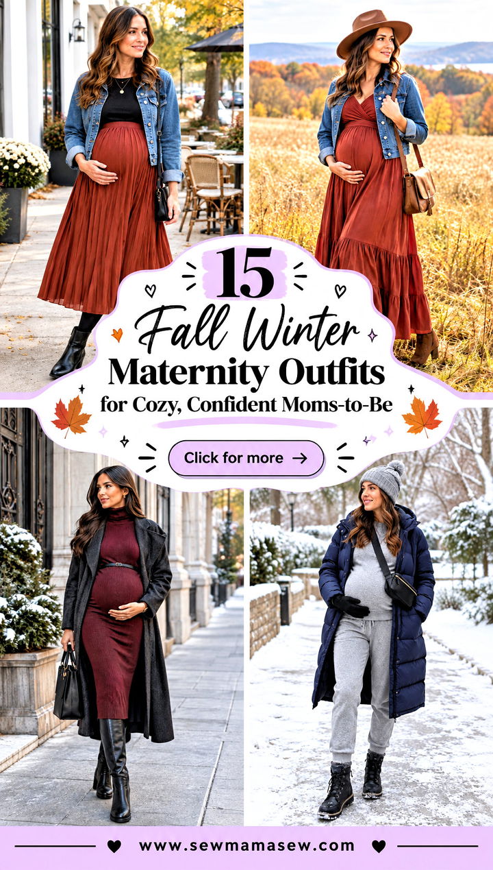 15 Fall Winter Maternity Outfits for Cozy Confident Moms-to-Be - 15 Fall Winter Maternity Outfits for Cozy, Confident Moms-to-Be