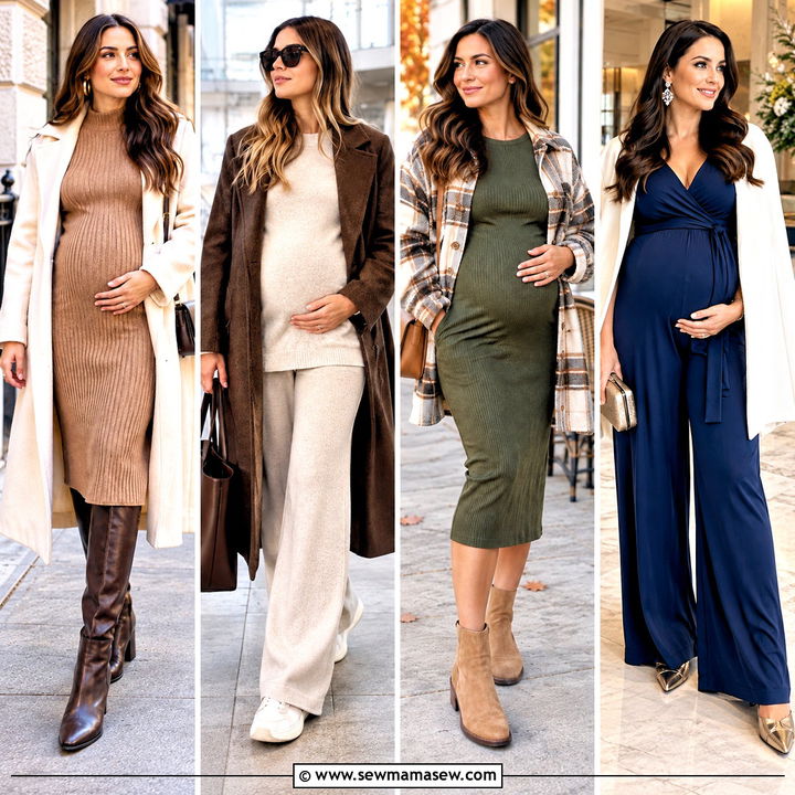 15 Fall Winter Maternity Style Ideas for Cozy Everyday Comfort