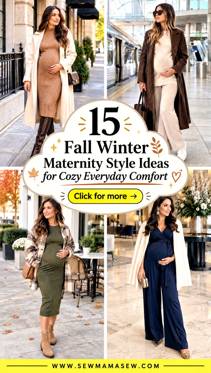 15 Fall Winter Maternity Style Ideas for Cozy Everyday Comfort - 15 Fall Winter Maternity Style Ideas for Cozy Everyday Comfort