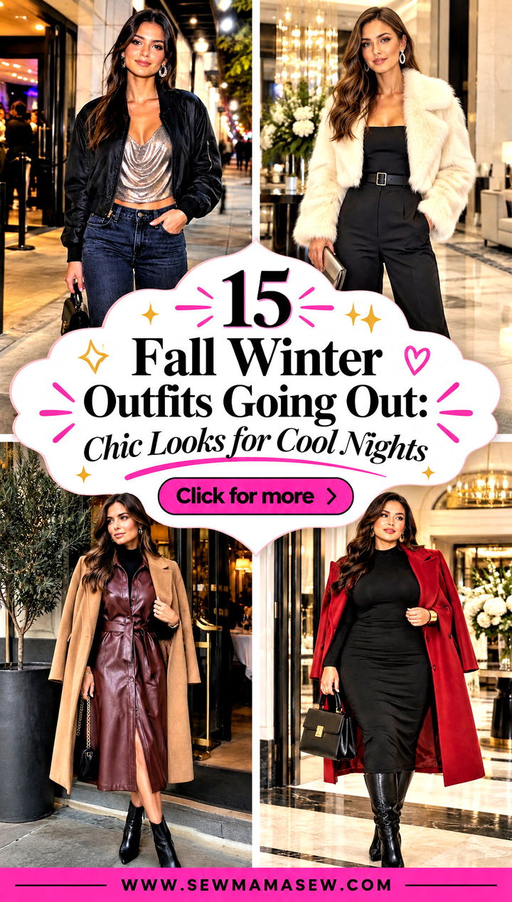 15 Fall Winter Outfits Going Out Chic Looks for Cool Nights - 15 Fall Winter Outfits Going Out: Chic Looks for Cool Nights