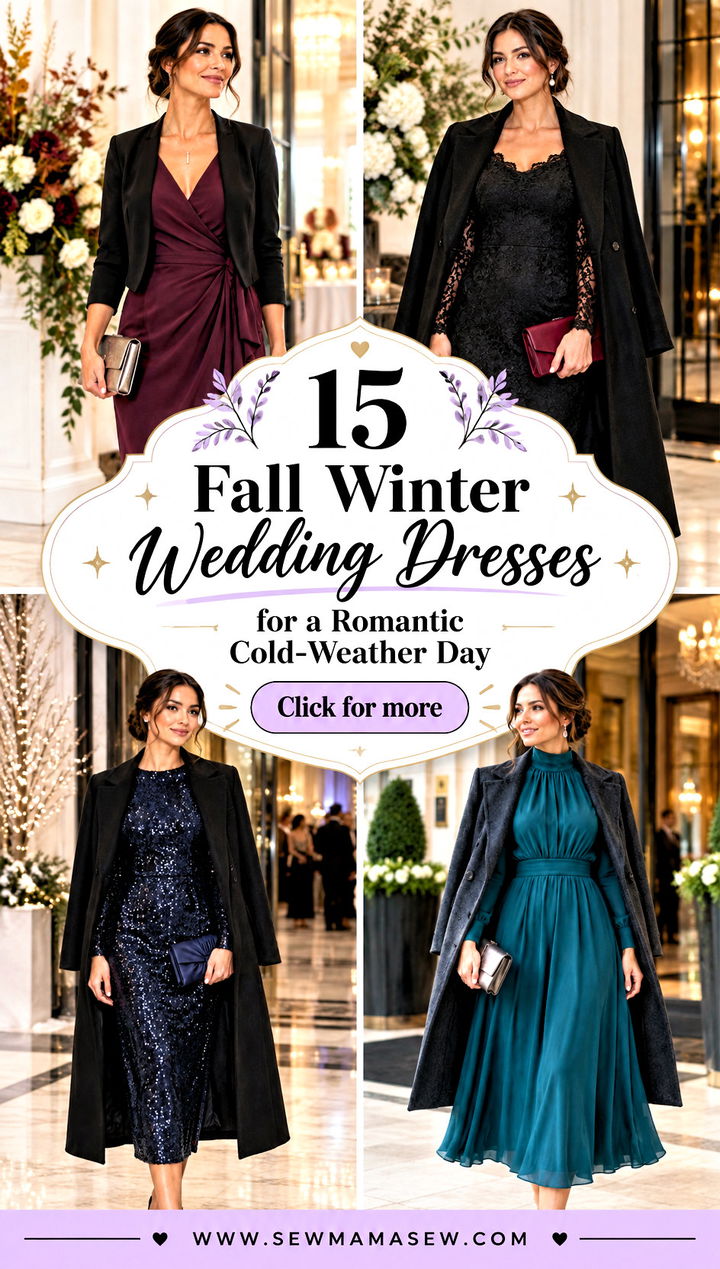 15 Fall Winter Wedding Dresses for a Romantic Cold-Weather Day - 15 Fall Winter Wedding Dresses for a Romantic Cold-Weather Day