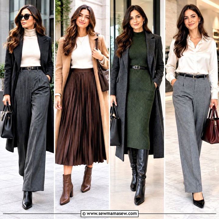 15 Fall Work Looks for Women for Polished, Stress-Free Mornings