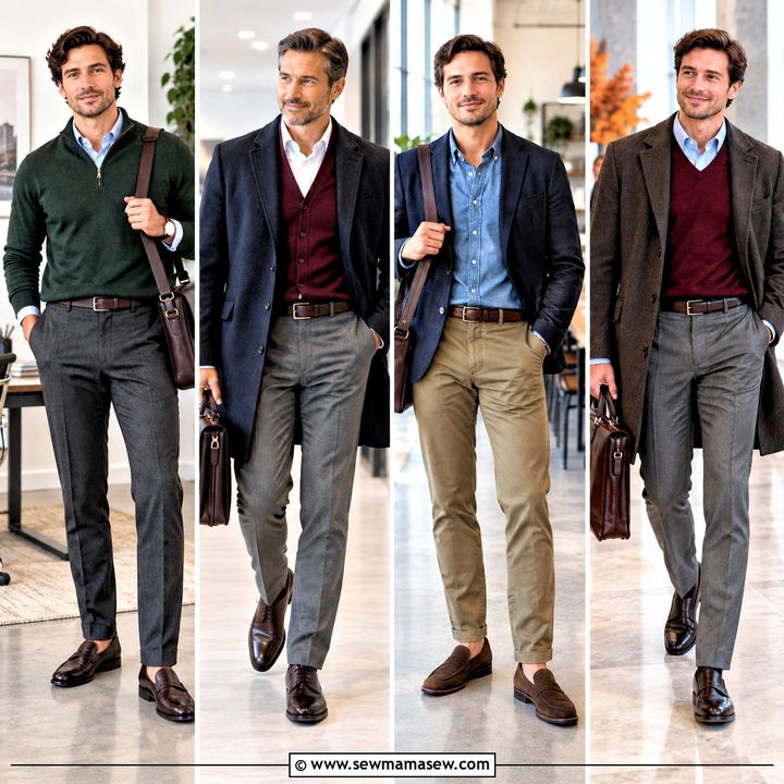 15 Fall Work Outfits for Men for Smart, Comfortable Office Style