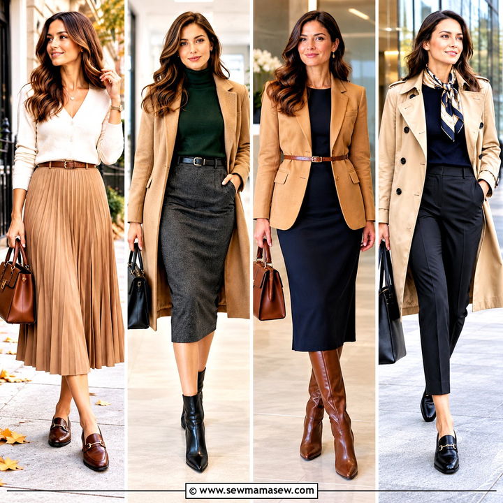 15 Fall Work Outfits for Women for Effortless Desk-to-Dinner Style