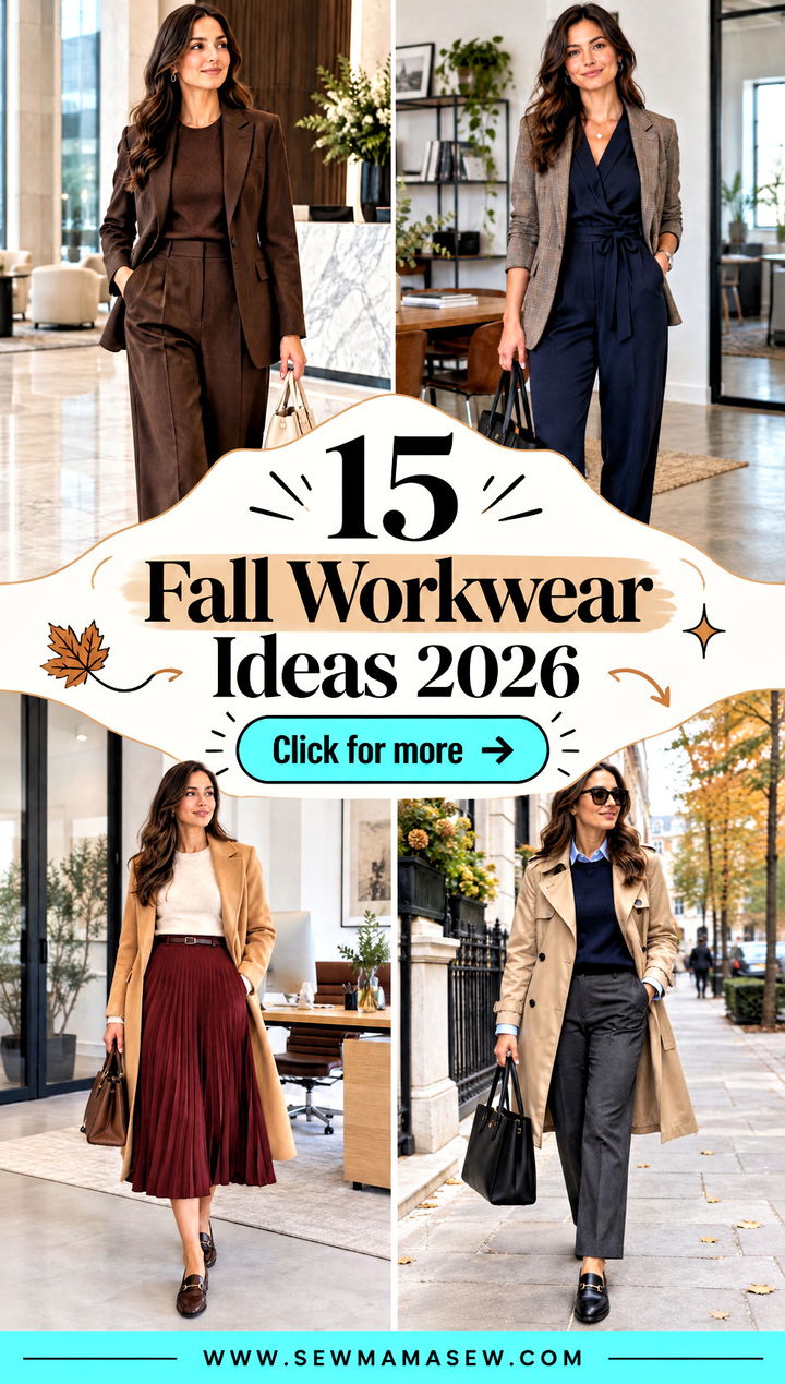 15 Fall Workwear Ideas 2026 for Chic and Comfortable Office Days - 15 Fall Workwear Ideas 2026 for Chic and Comfortable Office Days