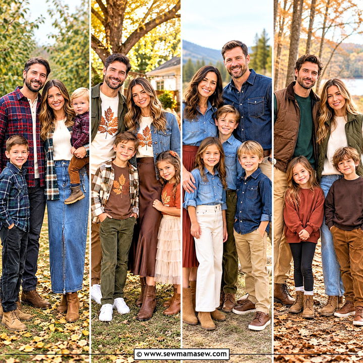 15 Family Fall Shirts for Cozy, Coordinated Autumn Photo Looks
