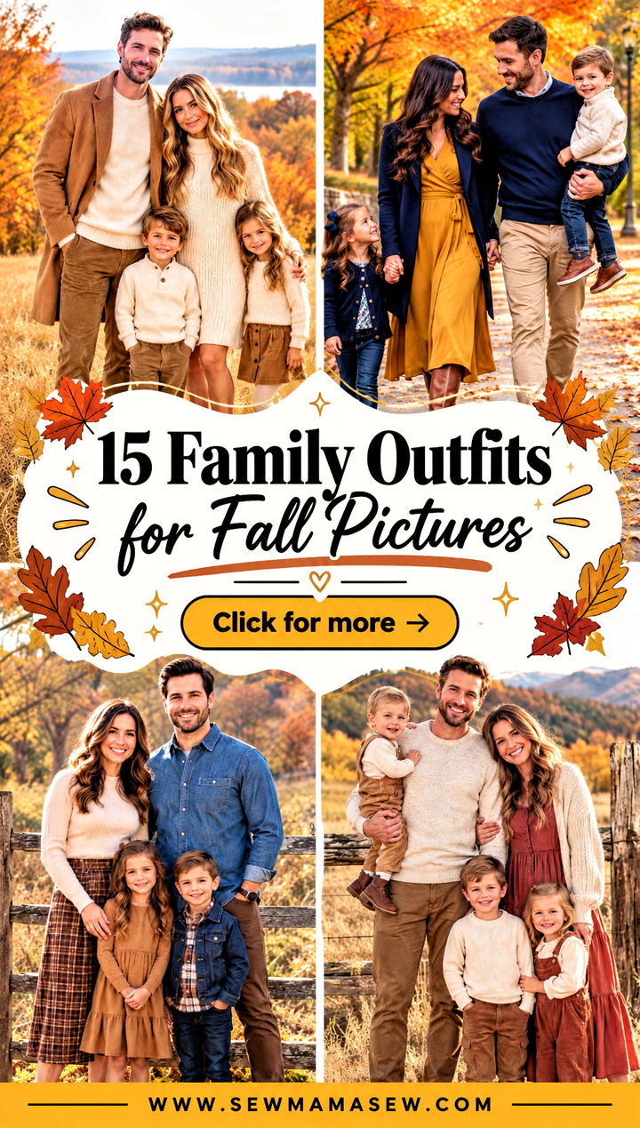 15 Family Outfits for Fall Pictures for Picture-Ready Cozy Style - 15 Family Outfits for Fall Pictures for Picture-Ready Cozy Style