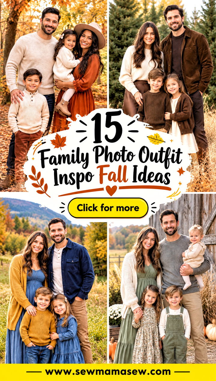 15 Family Photo Outfit Inspo Fall Ideas for Cozy Outdoor Shoots - 15 Family Photo Outfit Inspo Fall Ideas for Cozy Outdoor Shoots