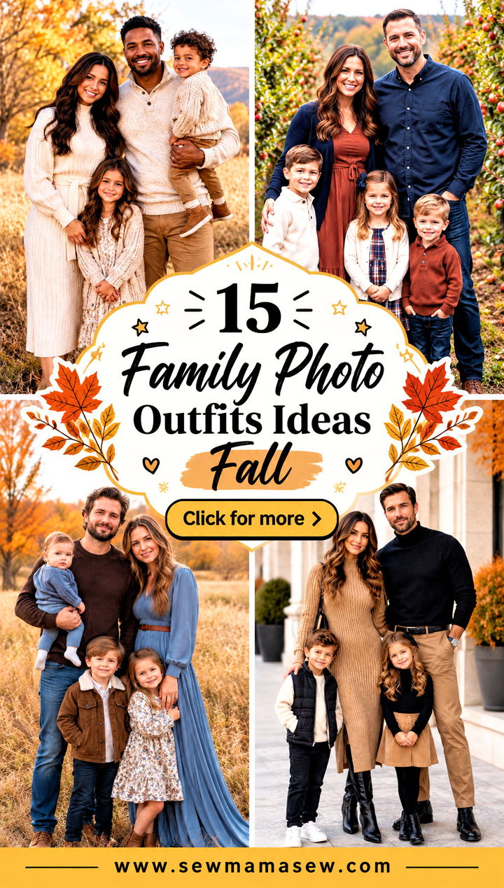 15 Family Photo Outfits Ideas Fall Cozy Looks for Everyone - 15 Family Photo Outfits Ideas Fall: Cozy Looks for Everyone