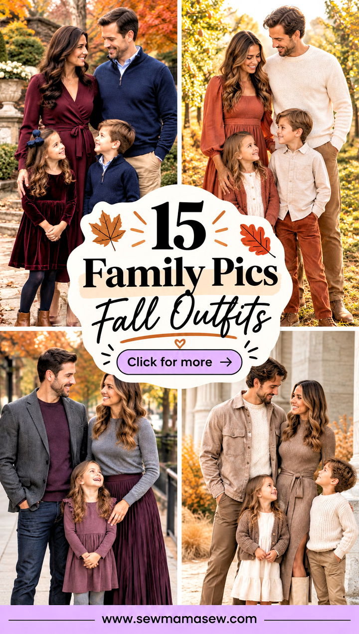15 Family Pics Fall Outfits Cozy Styles for Memorable Photos - 15 Family Pics Fall Outfits: Cozy Styles for Memorable Photos
