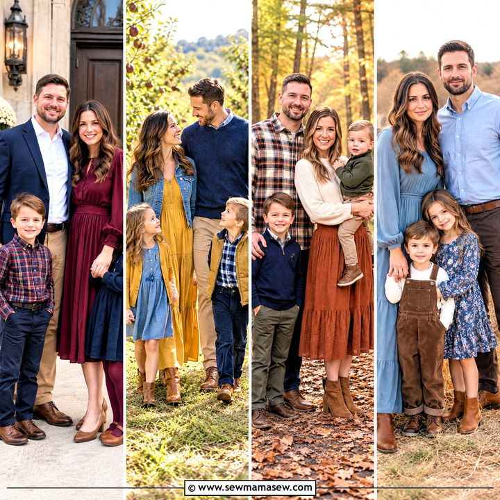 15 Family Pictures Matching Outfits Fall: Cozy Looks to Love