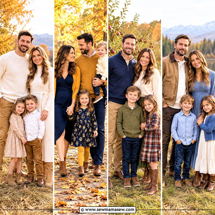 15 Family Portraits Outfits Fall: Timeless Looks for Everyone