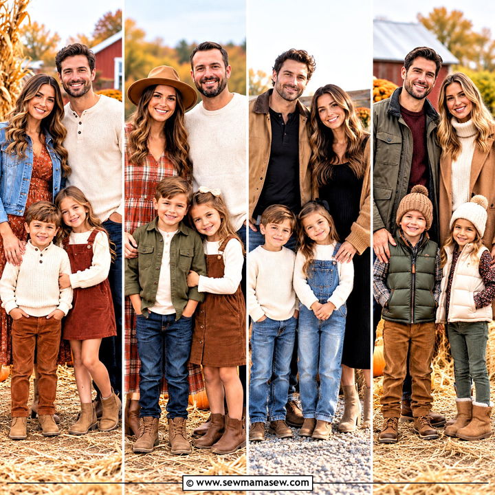 15 Family Pumpkin Patch Outfits: Cute Looks for Crisp Days