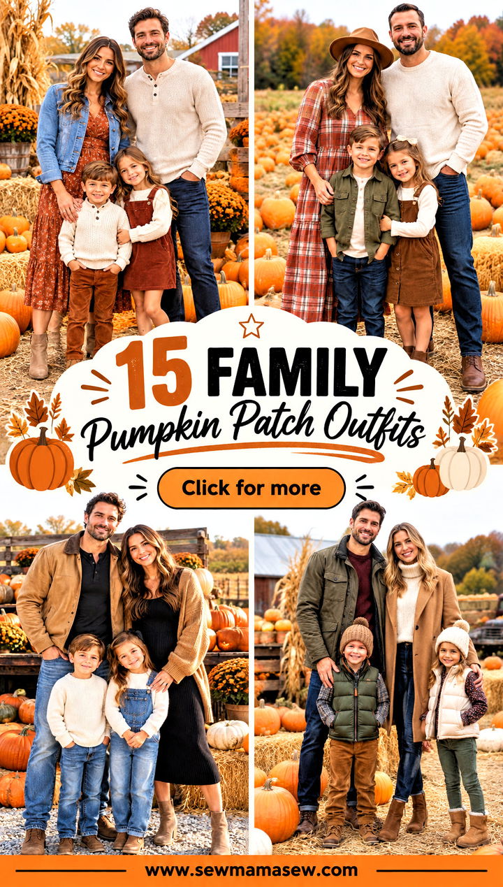 15 Family Pumpkin Patch Outfits Cute Looks for Crisp Days - 15 Family Pumpkin Patch Outfits: Cute Looks for Crisp Days