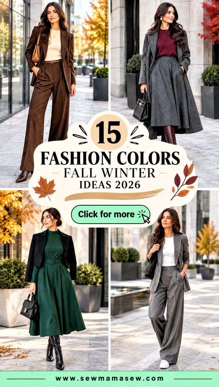 15 Fashion Colors Fall Winter Ideas 2026 Chic Seasonal Shades - 15 Fashion Colors Fall Winter Ideas 2026: Chic Seasonal Shades