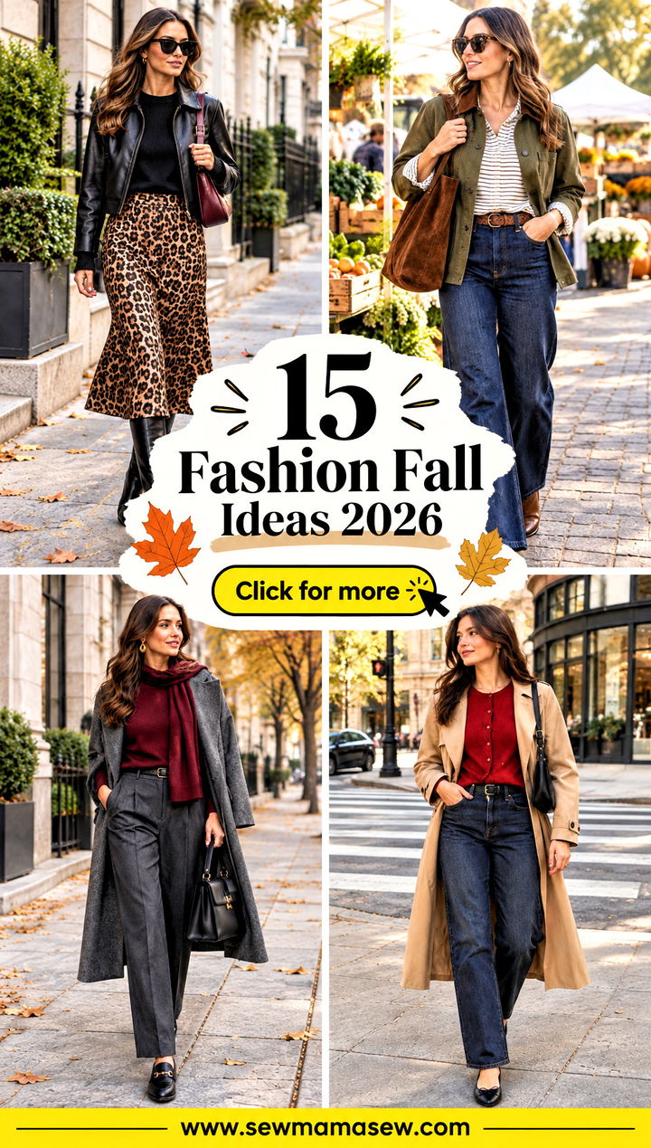 15 Fashion Fall Ideas 2026 Chic Looks for Crisp Cooler Days - 15 Fashion Fall Ideas 2026: Chic Looks for Crisp, Cooler Days