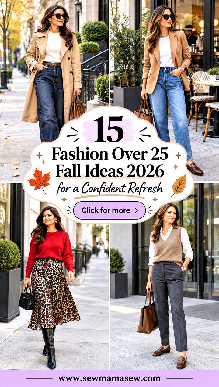 15 Fashion Over 25 Fall Ideas 2026 for a Confident Refresh - 15 Fashion Over 25 Fall Ideas 2026 for a Confident Refresh