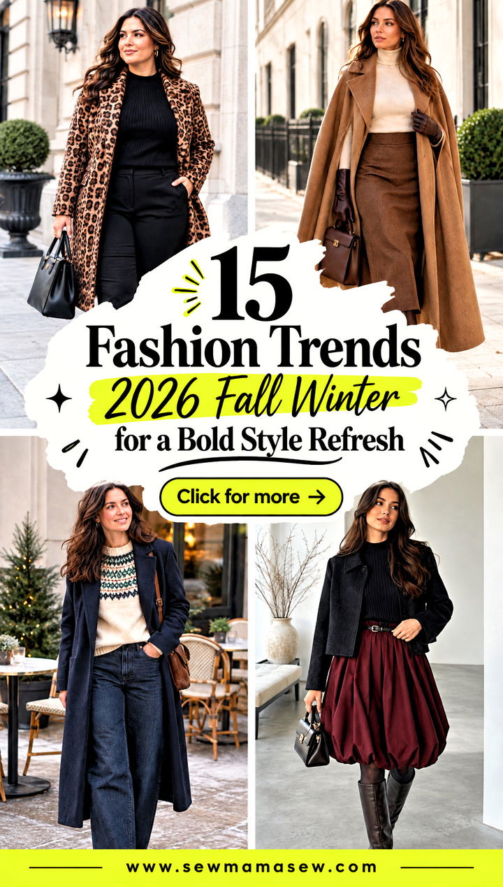 15 Fashion Trends 2026 Fall Winter for a Bold Style Refresh - 15 Fashion Trends 2026 Fall Winter for a Bold Style Refresh