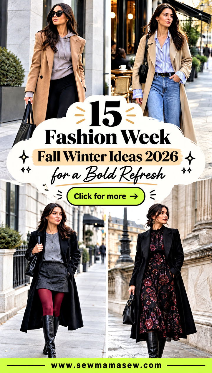 15 Fashion Week Fall Winter Ideas 2026 for a Bold Refresh - 15 Fashion Week Fall Winter Ideas 2026 for a Bold Refresh