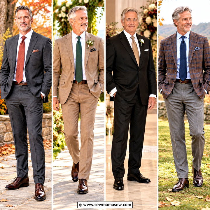 15 Father Of The Bride Attire Fall Wedding Ideas for Warmth