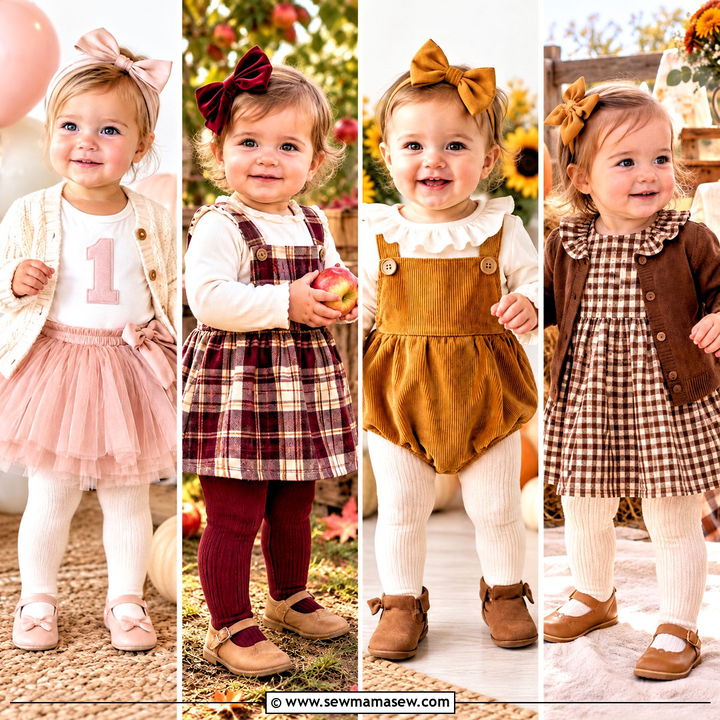 15 First Birthday Outfit Girl Fall Ideas for Sweet Photos