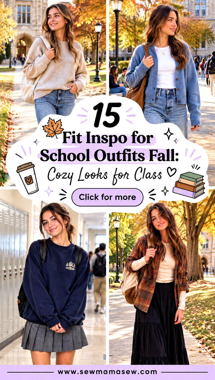 15 Fit Inspo for School Outfits Fall Cozy Looks for Class - 15 Fit Inspo for School Outfits Fall: Cozy Looks for Class