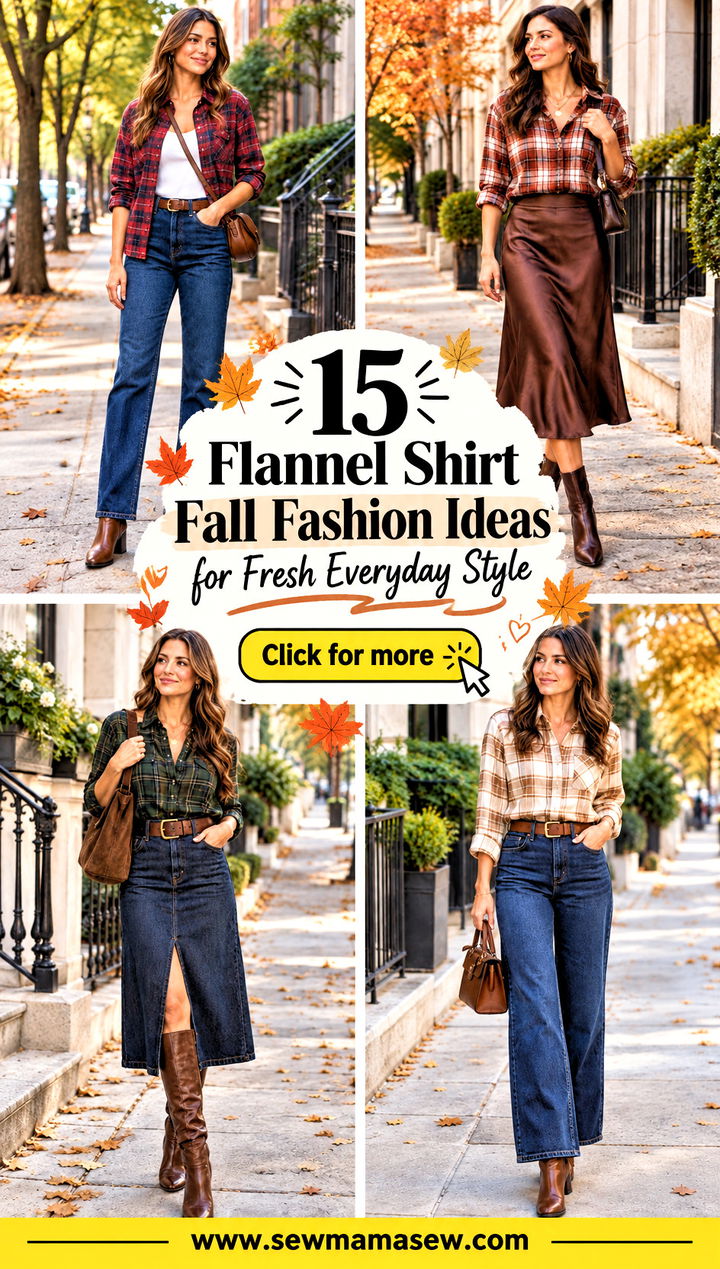 15 Flannel Shirt Fall Fashion Ideas for Fresh Everyday Style - 15 Flannel Shirt Fall Fashion Ideas for Fresh Everyday Style