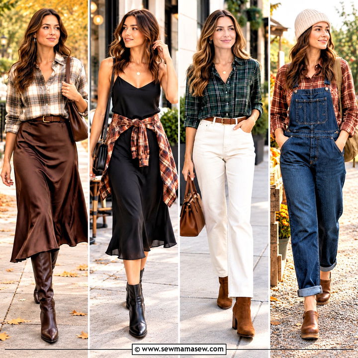15 Flannel Shirt Fall Outfit Ideas for Cozy Weekend Looks